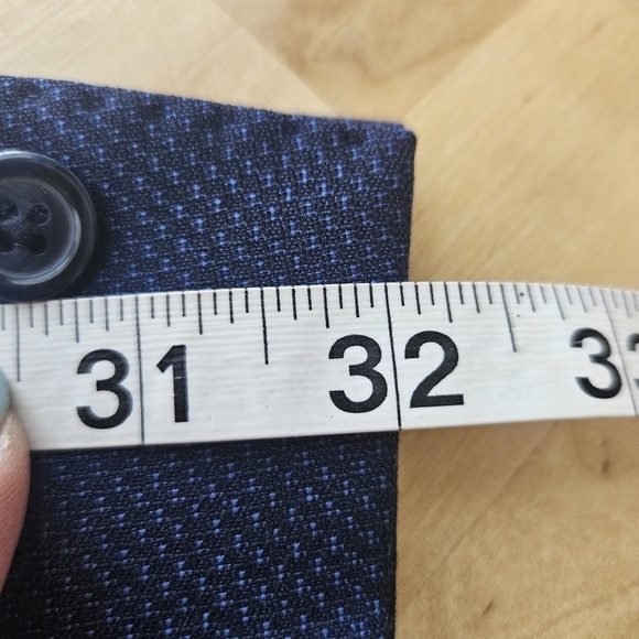 Tailor Italian Wear Men Blue Loro Piana Merino Wool Blazer Made In Italy Size 48 - Picture 10 of 16